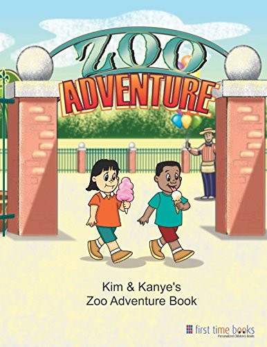 Stock image for Kim & Kanye's Zoo Adventure Book: African American Children's Book for sale by Revaluation Books