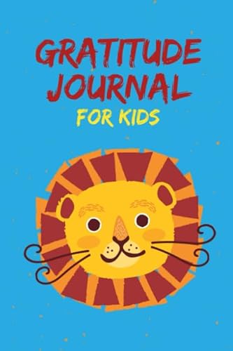 Stock image for Gratitude Journal for Kids: Daily and Nightly Writing Prompts, Lion Sky Blue for sale by Ergodebooks