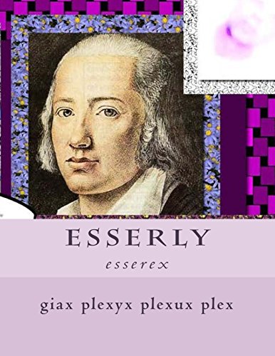 Stock image for esserly: esserex: Volume 8 (giacinty) for sale by Revaluation Books