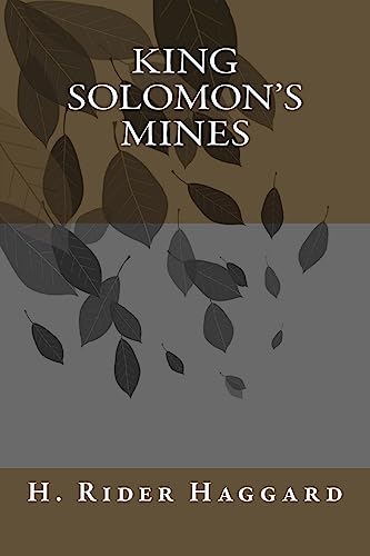 9781983465024: King Solomon's Mines