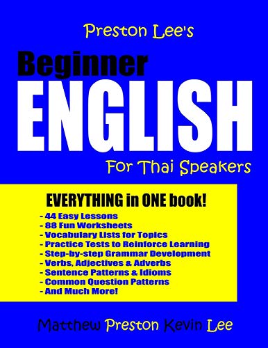 9781983475849: Preston Lee's Beginner English For Thai Speakers (Preston Lee's English For Thai Speakers)