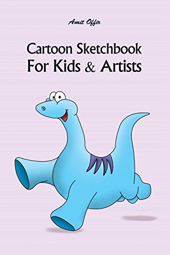 9781983540240: Cartoon Sketchbook For Kids & Artists: Volume 17 (Sketchbooks For Kids & Artists)