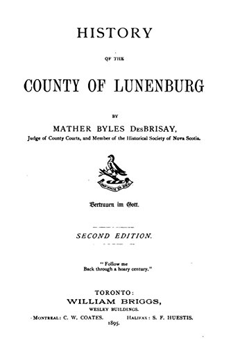 Stock image for History Of The County Of Lunenburg for sale by Revaluation Books