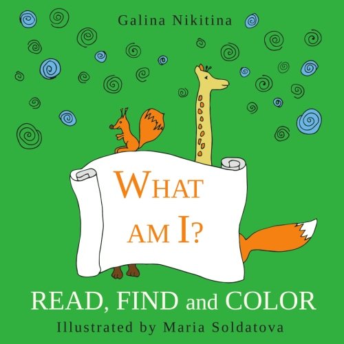 Imagen de archivo de What am I?: Read, find and color - Activity book for beginner readers - English edition a la venta por Revaluation Books