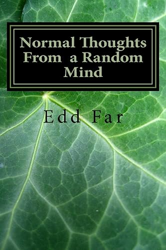 Stock image for Normal Thoughts from a Random Mind: A Pensive Poem Presentation (Normal Random Thoughts) for sale by ZBK Books