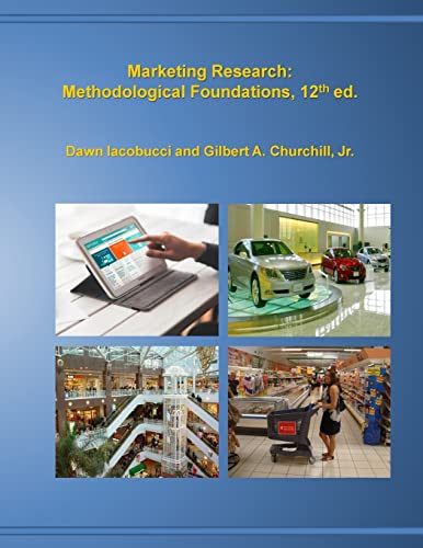 Imagen de archivo de Marketing Research: Methodological Foundations, 12th edition a la venta por Textbooks_Source