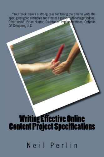 Stock image for Writing Effective Online Content Project Specifications for sale by Revaluation Books