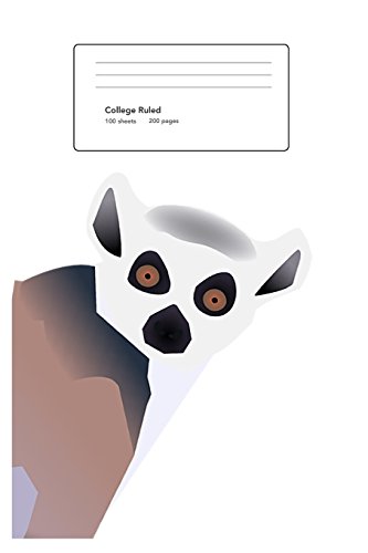 Stock image for Lemur Composition Notebook for sale by Revaluation Books