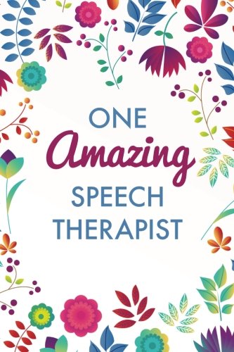 Stock image for One Amazing Speech Therapist (6x9 Journal): Purple Blue Floral, Lightly Lined, 120 Pages, Perfect for Notes, Journaling, Mother??s Day and Christmas for sale by Ergodebooks