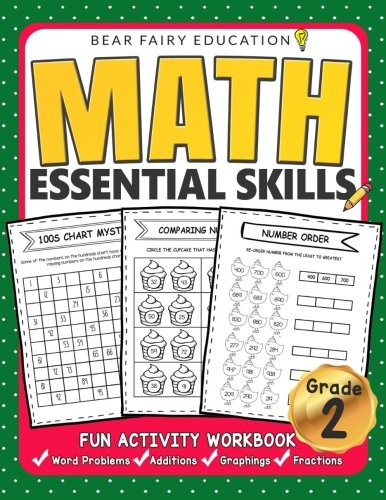 Stock image for Math Essential Skills for Grade 2, Activity Workbook for Kids, 2nd Grade Math Workbook: Math workbooks grade 2 for sale by Revaluation Books