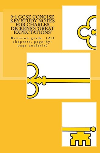 Imagen de archivo de 9-1 GCSE Concise KEY STUDY NOTES for CHARLES DICKENS'S 'GREAT EXPECTATIONS': Revision guide (All chapters, page-by-page analysis) a la venta por Lucky's Textbooks