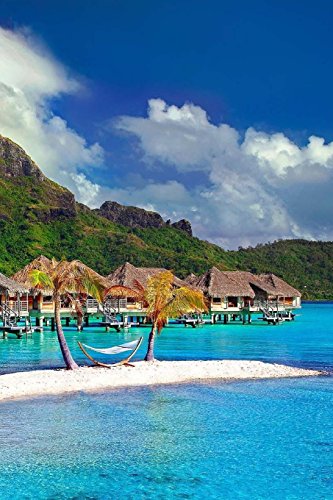 9781983915024: Bora Bora Notebook: 150 lined pages, glossy softcover, 6 x 9