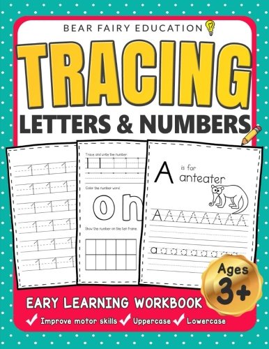 Stock image for Tracing Letters & Numbers, Early Learning Workbook, Ages 3 4 5: Alphabet Tracing book, Letter Tracing, Handwriting workbook for kids, Writing Workbook for sale by Revaluation Books