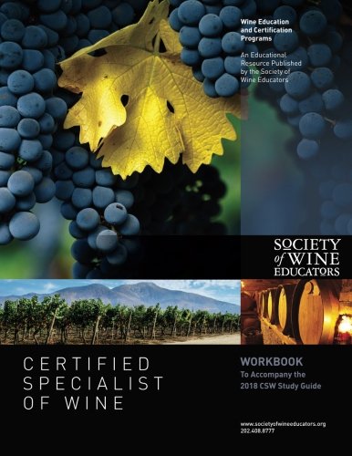 Stock image for 2018 Certified Specialist of Wine Workbook for sale by Goodwill of Colorado