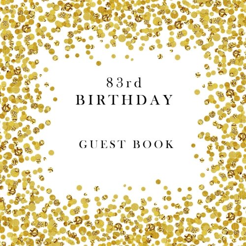 Stock image for 83rd Birthday Guest Book for sale by Revaluation Books