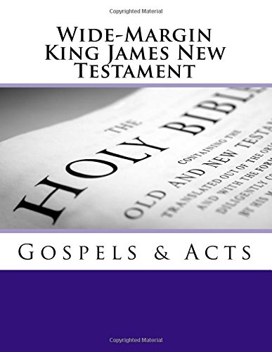 Beispielbild fr Wide-Margin King James New Testament zum Verkauf von Lucky's Textbooks
