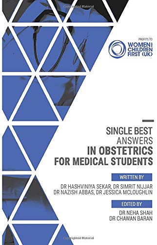 Imagen de archivo de Single Best Answers (SBAs) in Obstetrics for Medical Students a la venta por Revaluation Books