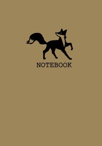 Image d'archives pour Notebook (Fox Notebook): Small Unruled Blank Notebook Journal For Writing or Art Book; Unlined/Blank Daily Journal For Women/Men: Trendy And Funny Notebooks Collection(7x10 inches): Volume 5 mis en vente par Revaluation Books