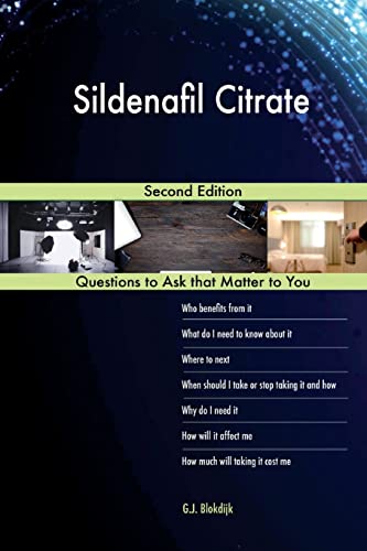 Imagen de archivo de Sildenafil Citrate; Second Edition a la venta por SecondSale