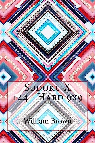 9781984362018: Sudoku X 144 - Hard 9x9