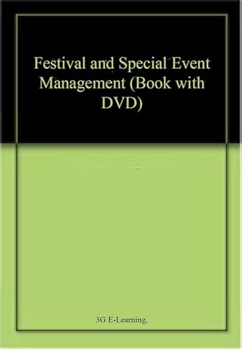 Stock image for Festival and Special Event Management (Book with DVD) for sale by Mispah books