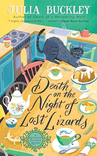 Stock image for Death on the Night of Lost Lizards (A HUNGARIAN TEA HOUSE MYSTERY) for sale by Dream Books Co.