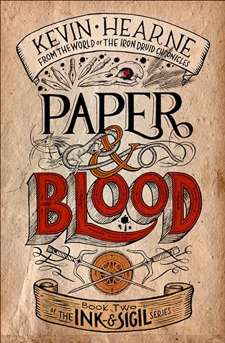 Beispielbild fr Paper Blood: Book Two of the Ink Sigil series zum Verkauf von Red's Corner LLC