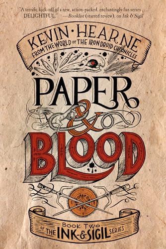 Beispielbild fr Paper and Blood : Book Two of the Ink and Sigil Series zum Verkauf von Better World Books