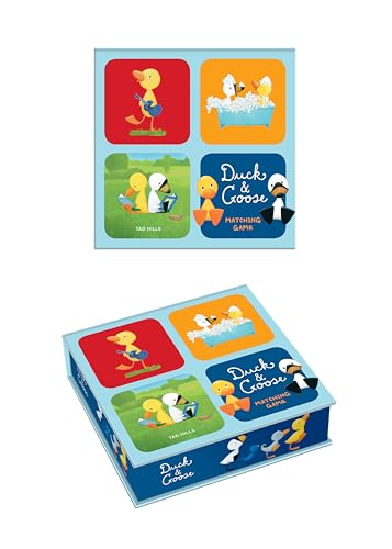 Beispielbild fr Duck & Goose Matching Game: A Memory Game with 20 Matching Pairs for Children zum Verkauf von HPB-Movies