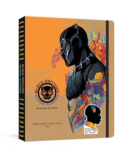 9781984823786: Black Panther School Planner: Be Strong, Be Proud: A Week-at-a-Glance Kid's Planner with Stickers