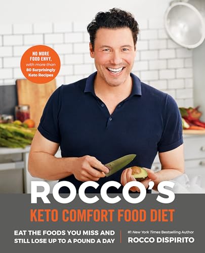 Stock image for Rocco's Keto Comfort Food Diet: Eat the Foods You Miss and Still Lose Up to a Pound a Day for sale by KuleliBooks