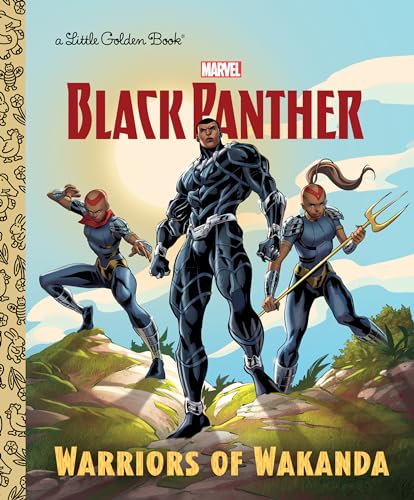 Imagen de archivo de Warriors of Wakanda (Marvel: Black Panther) (Little Golden Book) a la venta por Your Online Bookstore