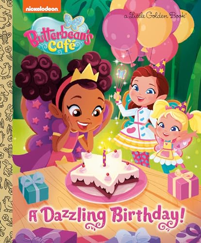 Beispielbild fr A Dazzling Birthday! (Butterbean`s Cafe) (Little Golden Books) zum Verkauf von Buchpark