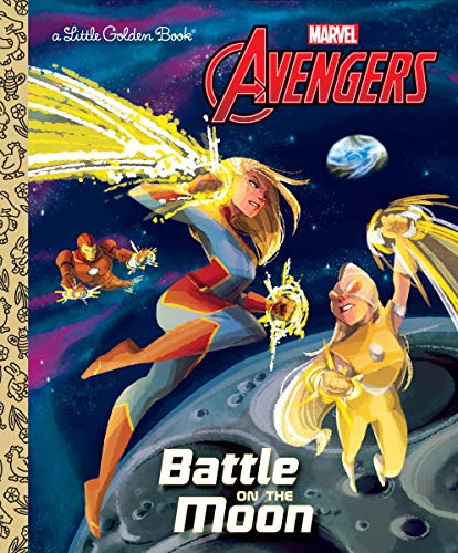 Stock image for Battle on the Moon (Marvel Avengers) (Little Golden Book) for sale by SecondSale
