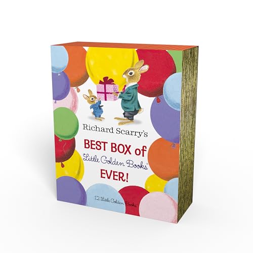 Beispielbild fr Richard Scarry's Best Box of Little Golden Books Ever!: 12 Little Golden Books zum Verkauf von Half Price Books Inc.