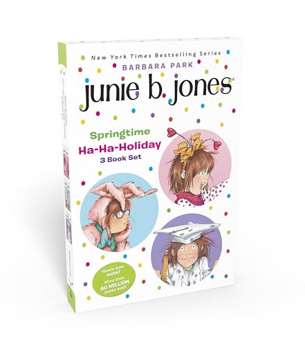 

Junie B. Jones Springtime Ha-Ha-Holiday Set: Junie B. Jones and the Mushy Gushy Valentime; Junie B. Jones Dumb Bunny; Junie B. Jones Is a Graduation G