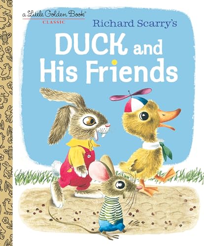 Beispielbild fr Duck and His Friends (Little Golden Book) zum Verkauf von SecondSale