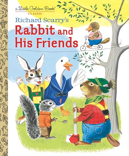 Beispielbild fr LGB Richard Scarry's Rabbit and His Friends zum Verkauf von Better World Books