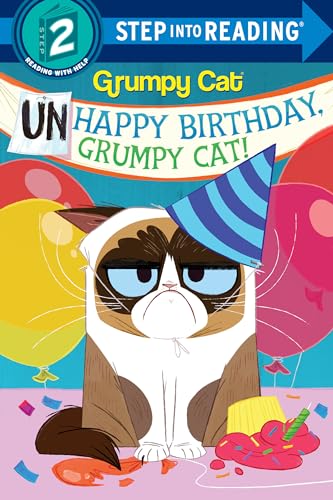 9781984850300: Unhappy Birthday, Grumpy Cat! (Grumpy Cat) (Step into Reading)