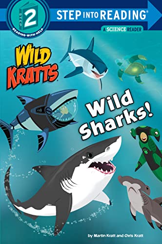 Imagen de archivo de Wild Sharks! (Wild Kratts) (Step into Reading) a la venta por ZBK Books