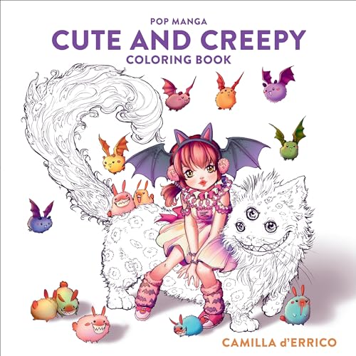 Beispielbild fr Pop Manga Cute and Creepy Coloring Book zum Verkauf von Goodwill of Colorado