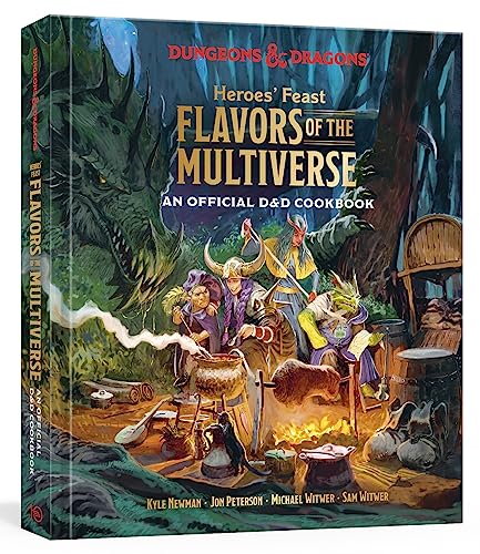 Beispielbild fr Heroes' Feast Flavors of the Multiverse: An Official D&D Cookbook (Dungeons & Dragons) zum Verkauf von BooksRun