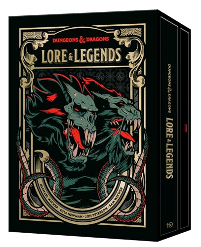 Beispielbild fr Lore & Legends [Special Edition, Boxed Book & Ephemera Set]: A Visual Celebration of the Fifth Edition of the World's Greatest Roleplaying Game (Dungeons & Dragons) zum Verkauf von BooksRun