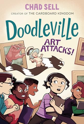 Stock image for Doodleville #2: Art Attacks!: (A Graphic Novel) for sale by KuleliBooks