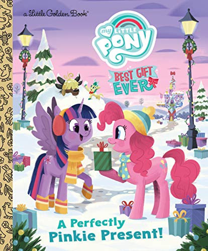 Stock image for My Little Pony Best Gift Ever: A Perfectly Pinkie Present (Little Golden Book) for sale by BooksRun