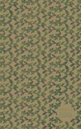 Image d'archives pour Small & Blank Notebook Journal: (Matte Small Leaves) Unruled Notebook For Writing, Organization or Art Journal; Unlined Daily Journal For Women/Men: . Volume 11 (Compact Notebook Collection) mis en vente par Revaluation Books