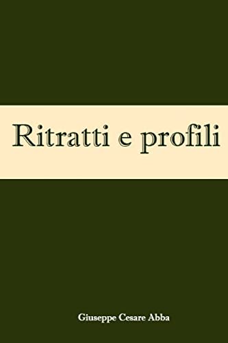 Stock image for Ritratti e profili (Italian Edition) for sale by Lucky's Textbooks