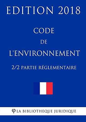 Stock image for Code de l'environnement (2/2) - Partie Rglementaire (French Edition) for sale by Lucky's Textbooks