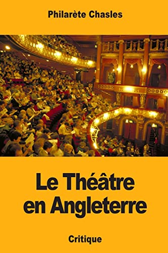 Stock image for Le Thtre en Angleterre (French Edition) for sale by Lucky's Textbooks