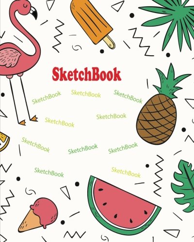 Beispielbild fr Sketchbook: 90 pages 8x10 inches fruity fresh Design for Drawing/Sketching or Doodling (Sketchbooks) zum Verkauf von Revaluation Books